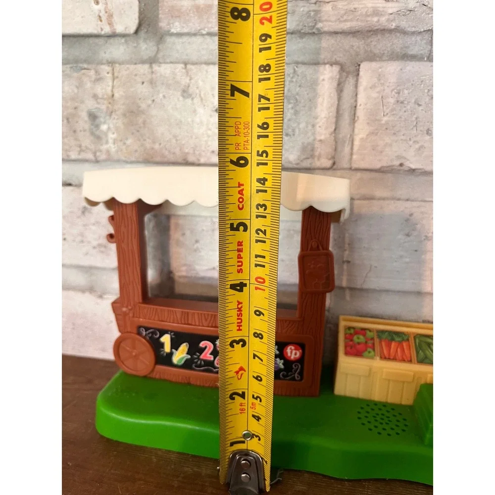 Set of Two Fisher-Price Little‎ People Farmers Market Playsets